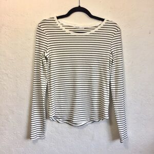 Grey Lab Striped Shirt Small